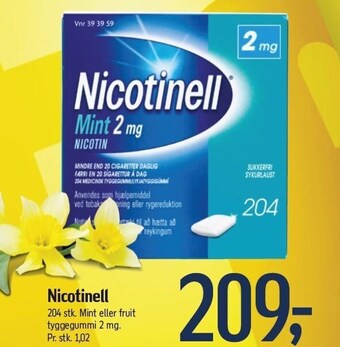 Føtex Nicotinell tilbud