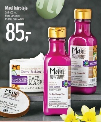 Føtex Maui hårpleje tilbud