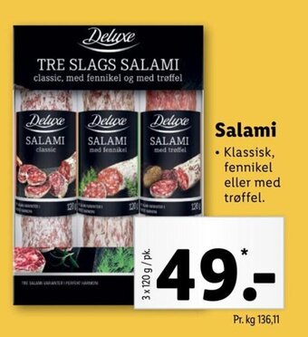 Lidl Salami tilbud