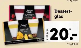 Lidl Dessert-Glas tilbud