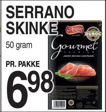 Serrano skinke