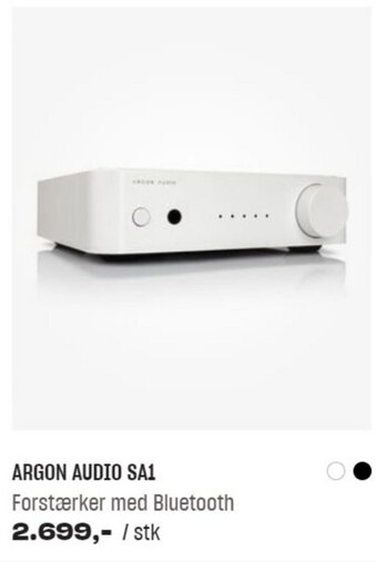 Argon Audio SA1 Forstærker Med Bluetooth