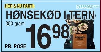 Hønsekød i tern