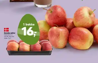 Kvickly Danske æbler tilbud