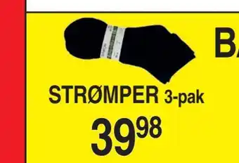 Strømper 3-pak