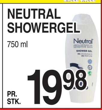 ABC Lavpris Neutral showergel tilbud