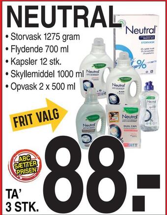 ABC Lavpris Neutral tilbud