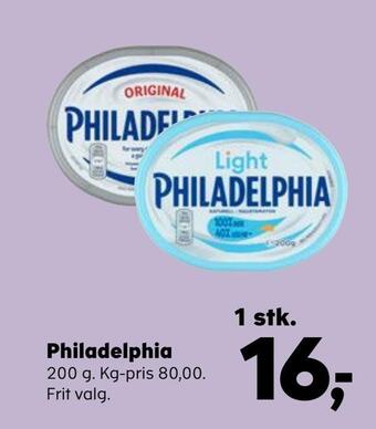Kvickly Philadelphia tilbud