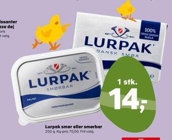 Lurpak smør eller smørbar