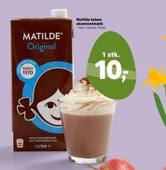 SuperBrugsen Matilde kakao skummetmælk tilbud