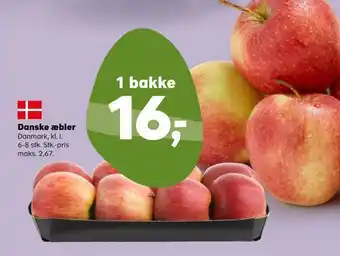 SuperBrugsen Danske æbler tilbud