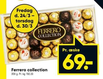 Bilka Ferrero collection tilbud