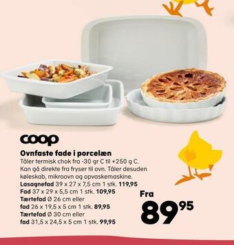Ovnfaste fade i porcelæn