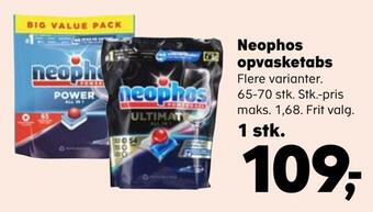 SuperBrugsen Neophos opvasketabs tilbud