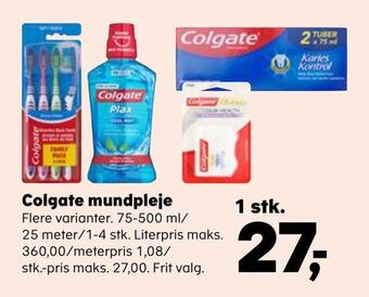 Colgate mundpleje