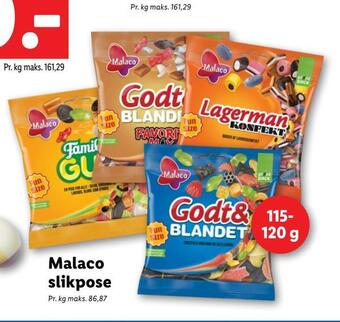 Lidl Malaco slikpose tilbud