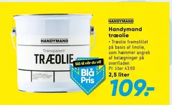 Handymand træolie