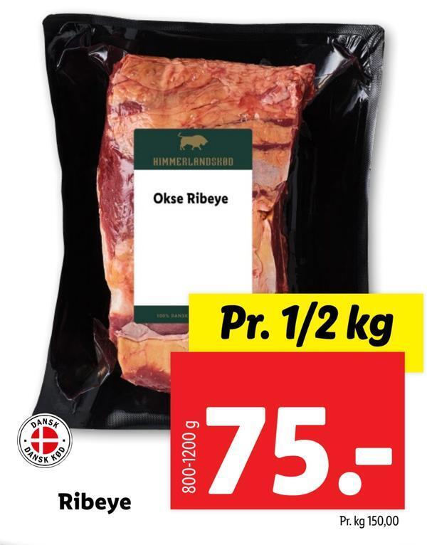 Ribeye tilbud hos Lidl