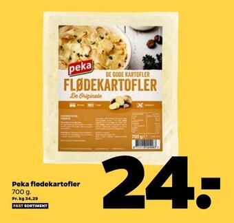 Peka flødekartofler