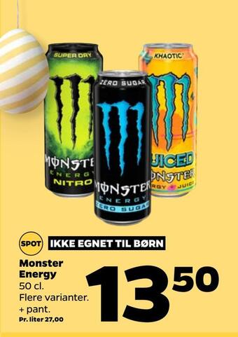 Netto Monster energy tilbud