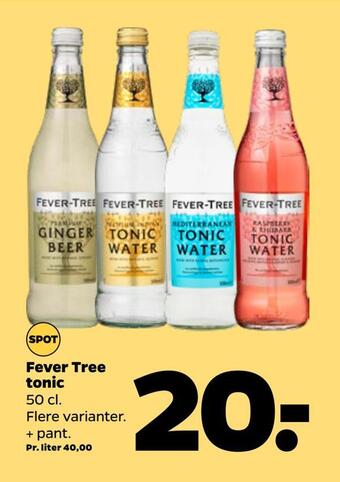 Netto Fever tree tonic tilbud
