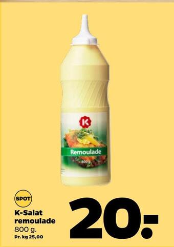 Netto K-salat remoulade tilbud