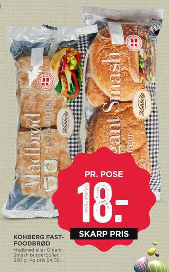 Kohberg fastfoodbrød