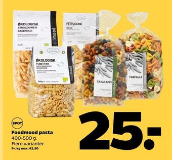 Netto Foodmood pasta tilbud