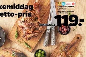 Netto Lammekølle fra chile tilbud