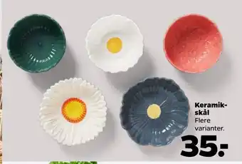 Keramikskål