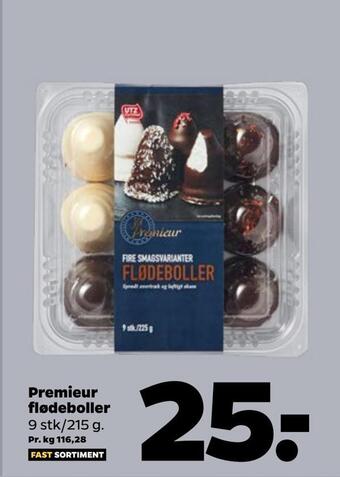 Netto Premieur flødeboller tilbud