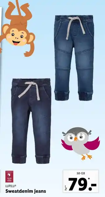 Lidl Sweatdenim jeans tilbud