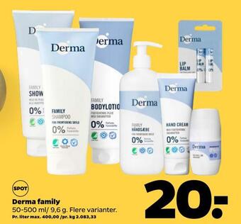 Netto Derma family tilbud