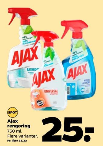 Netto Ajax rengøring tilbud