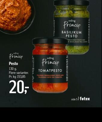 Føtex Pesto tilbud