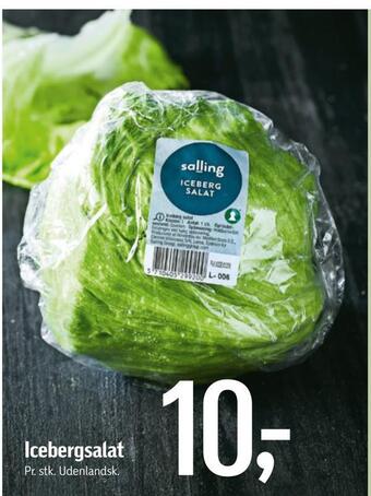 Føtex Icebergsalat tilbud