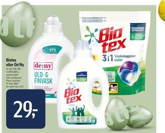 Føtex Biotex eller de!ny tilbud