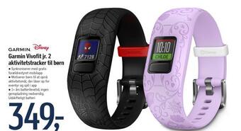 Føtex Garmin vivofit jr. 2 aktivitetstracker til børn tilbud