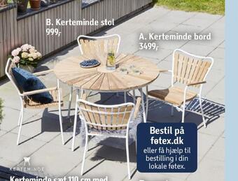 Føtex Kerteminde stol tilbud
