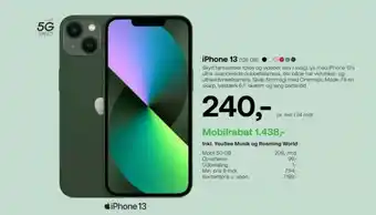 Iphone 13 mobiltelefon