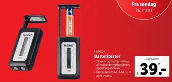 Batteritester
