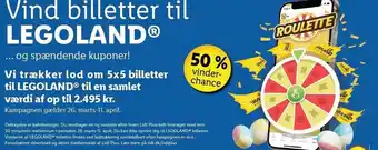 Vind billetter til legoland