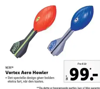 Lidl Nerf vortex aero howler tilbud