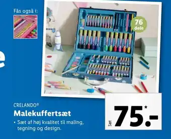 Lidl Malekuffertsæt tilbud