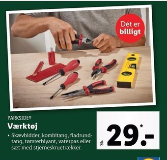 Lidl Parkside værktøj tilbud