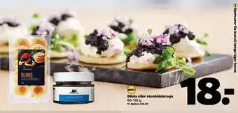 Blinis el. stenbidderogn