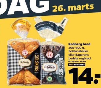 Netto Kohberg brød tilbud