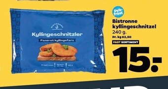 Netto Bistronne kyllingeschnitzel tilbud