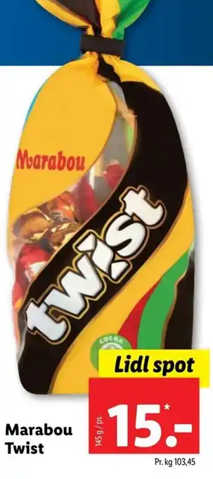 Lidl Marabou Twist tilbud