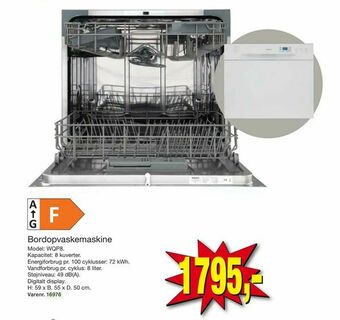 Harald Nyborg Bordopvaskemaskine tilbud